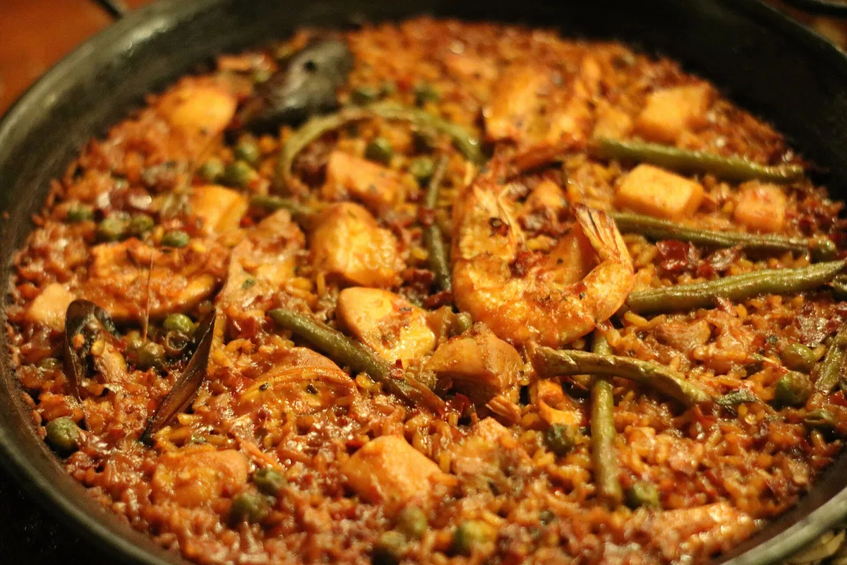 Tapas food typical of Bodega 1830